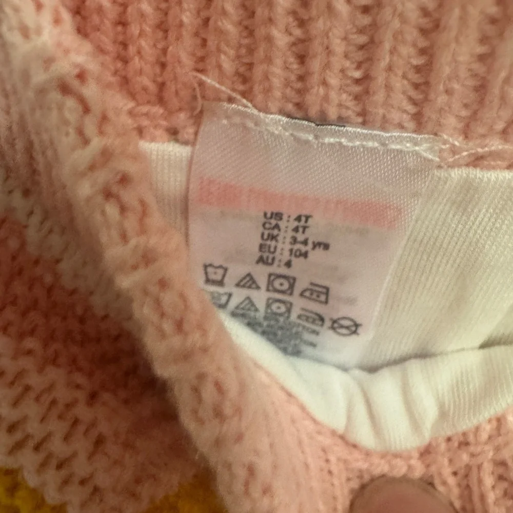Haute Hippie Pink and Yellow Kids Matching Set